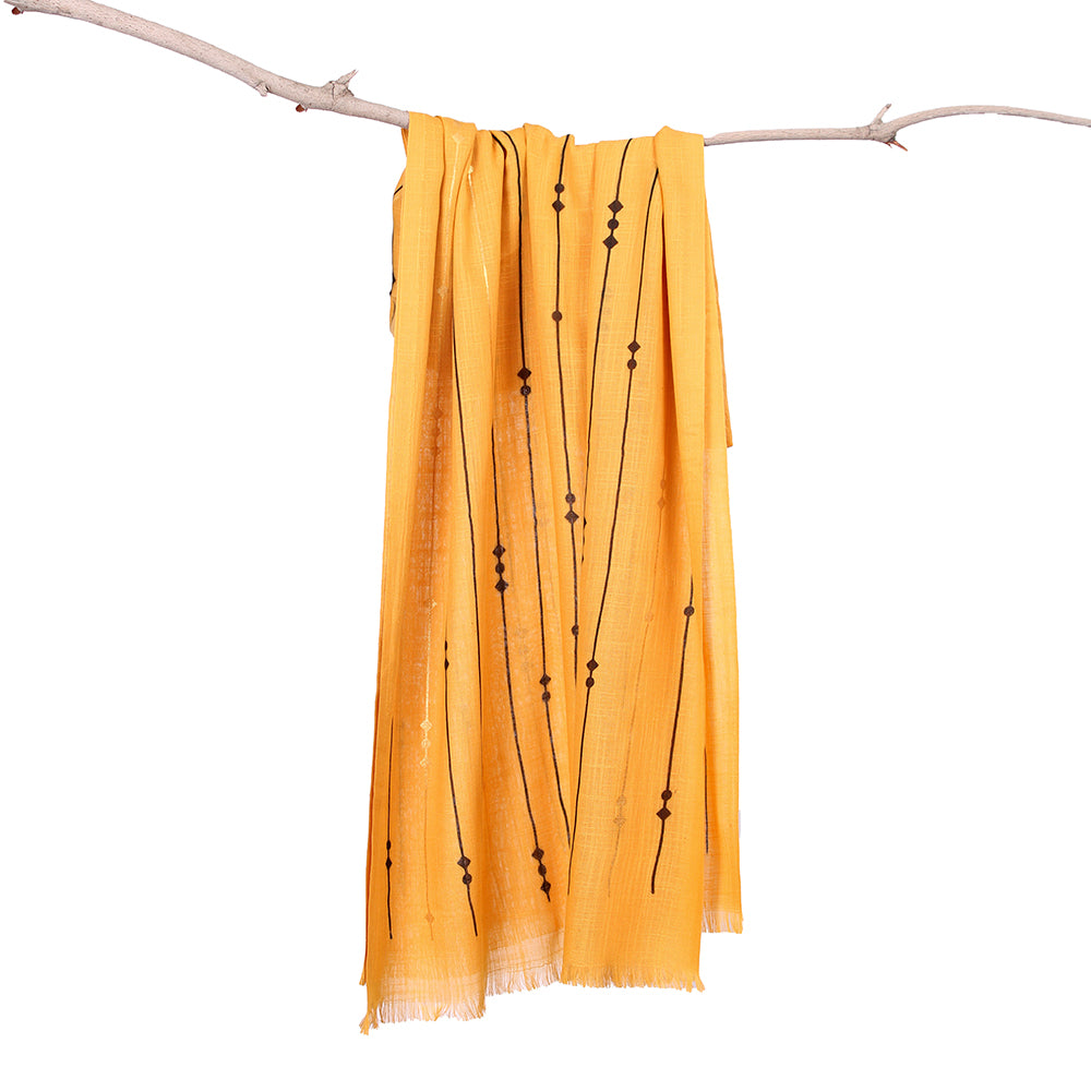 Turkish Lawn Foil Yellow