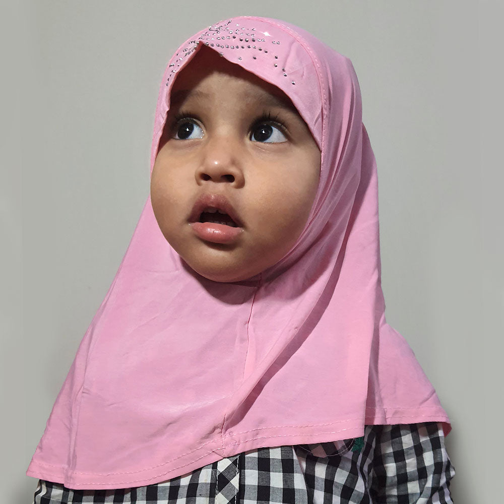 Kids Makhna Pearls - Baby Pink