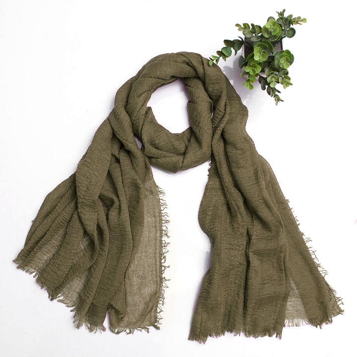 Sand stone Crimps Hijab