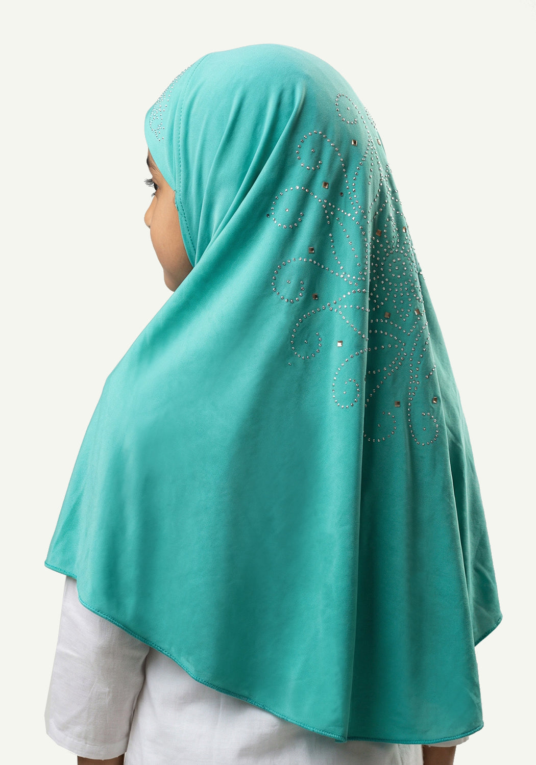 Kids Makhna Mirror - Sea Green