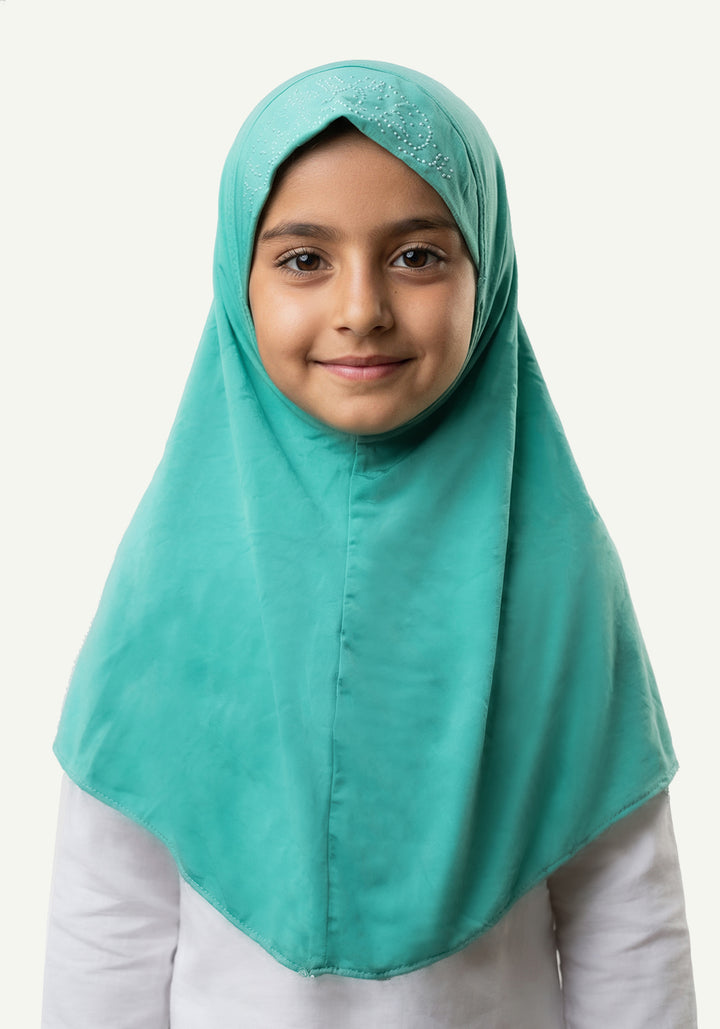 Kids Makhna Mirror - Sea Green