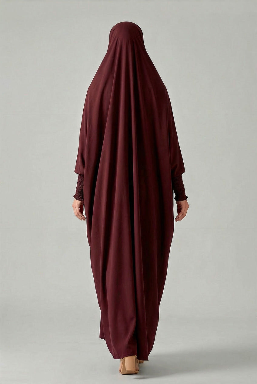 Saudi Jilbab - Autumn Rust