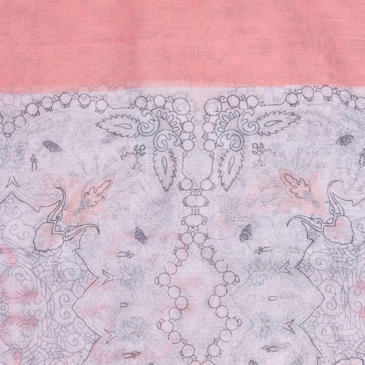 Yasmin Cotton Hijab - Peach