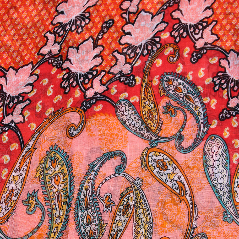 Manoush Lawn Hijab - peach