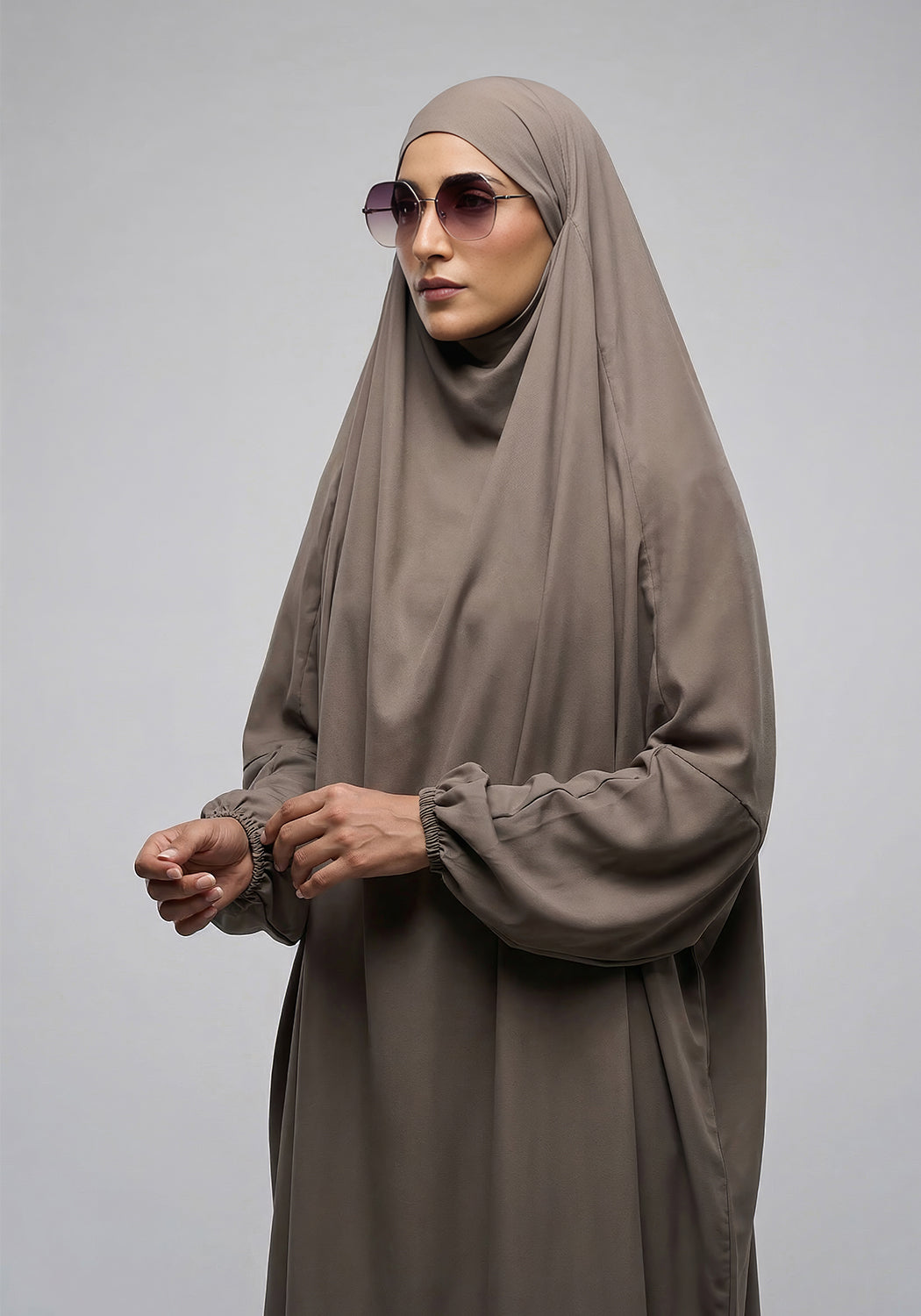 Two-Piece Jilbab - Olive