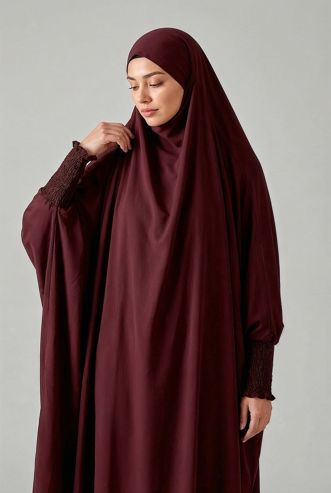 Saudi Jilbab - Autumn Rust