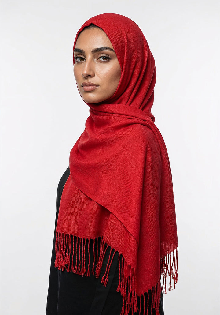 Arezoo Turkish Lawn Hijab - Red