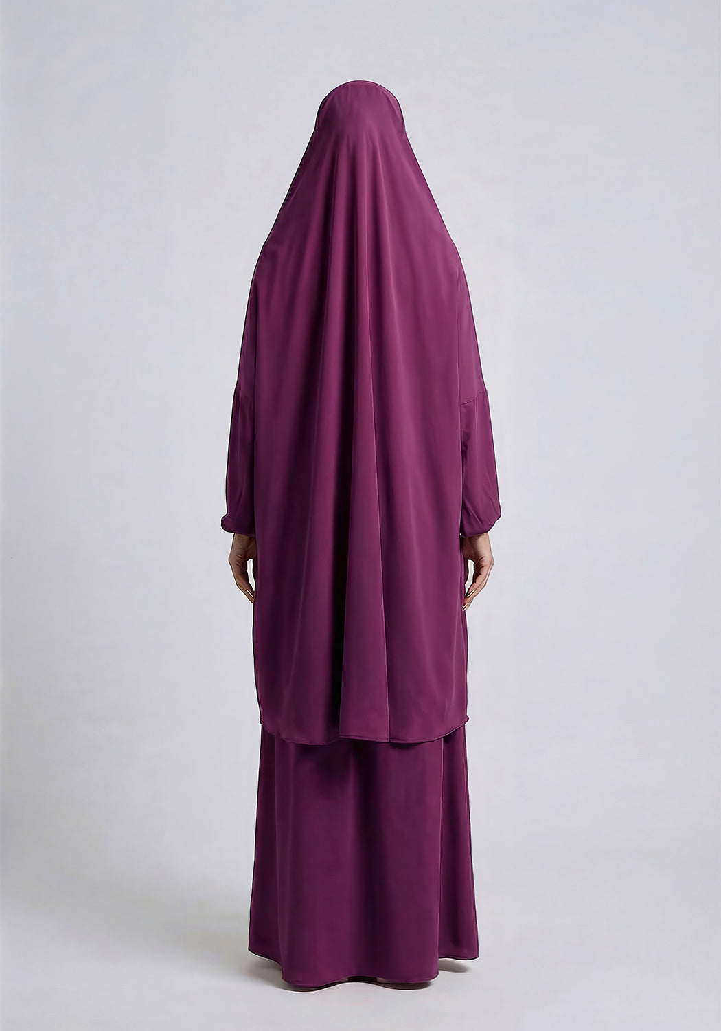 Two-Piece Jilbab - Purple