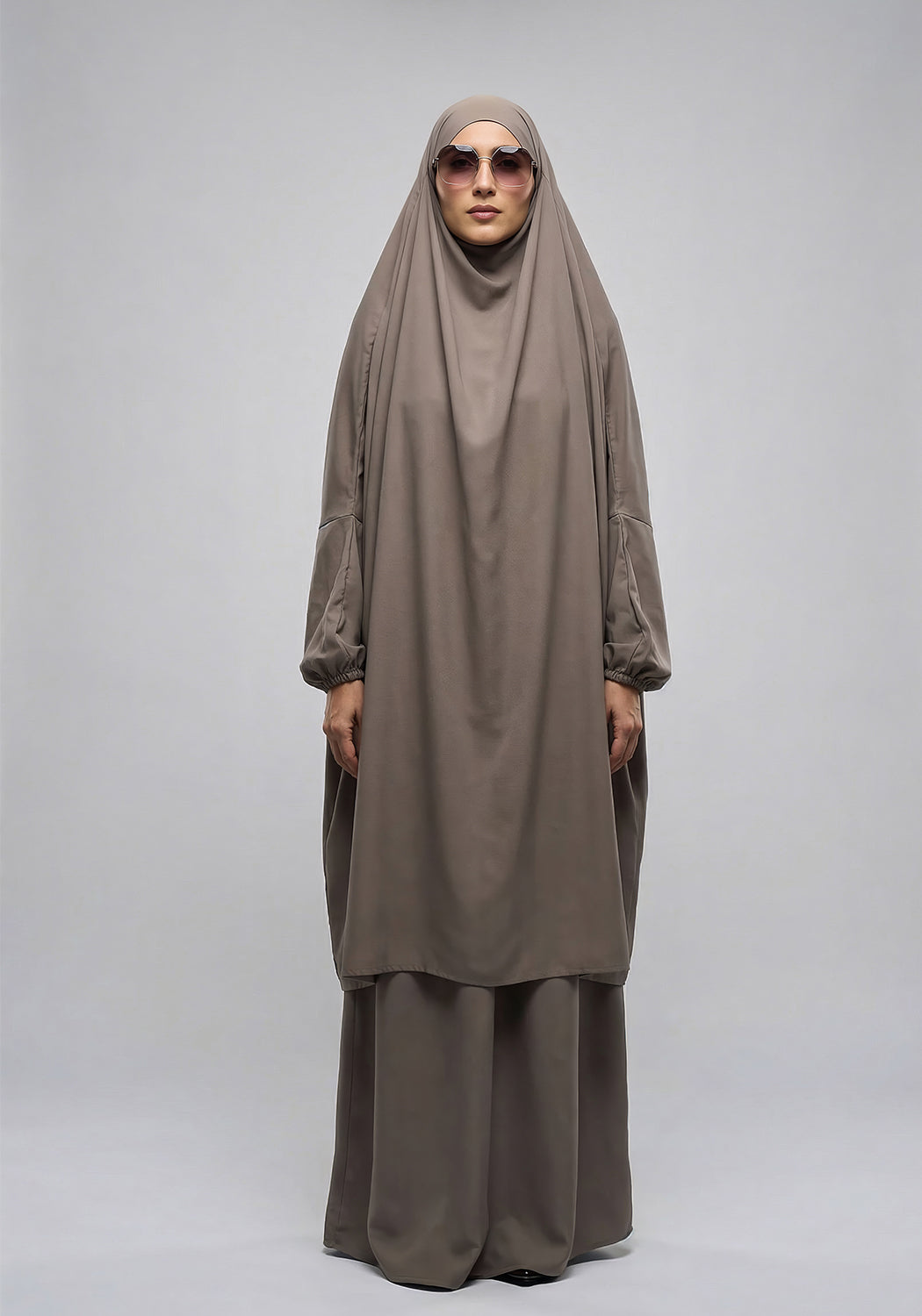Two-Piece Jilbab - Olive