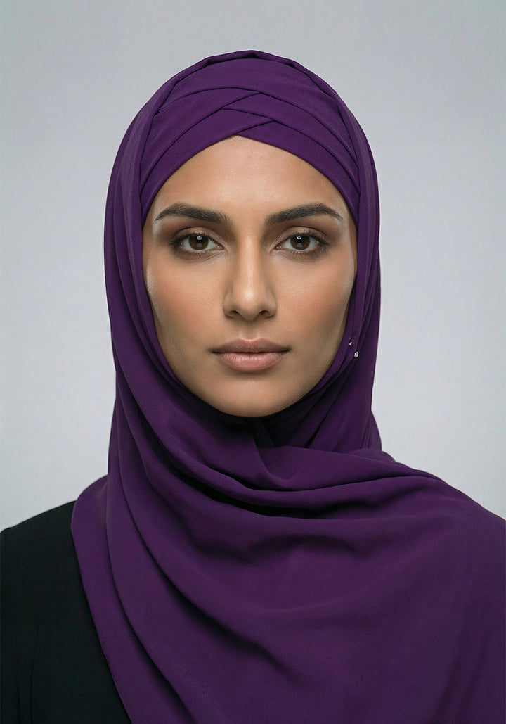 Jasmine Ready to Wear Hijab - Purple