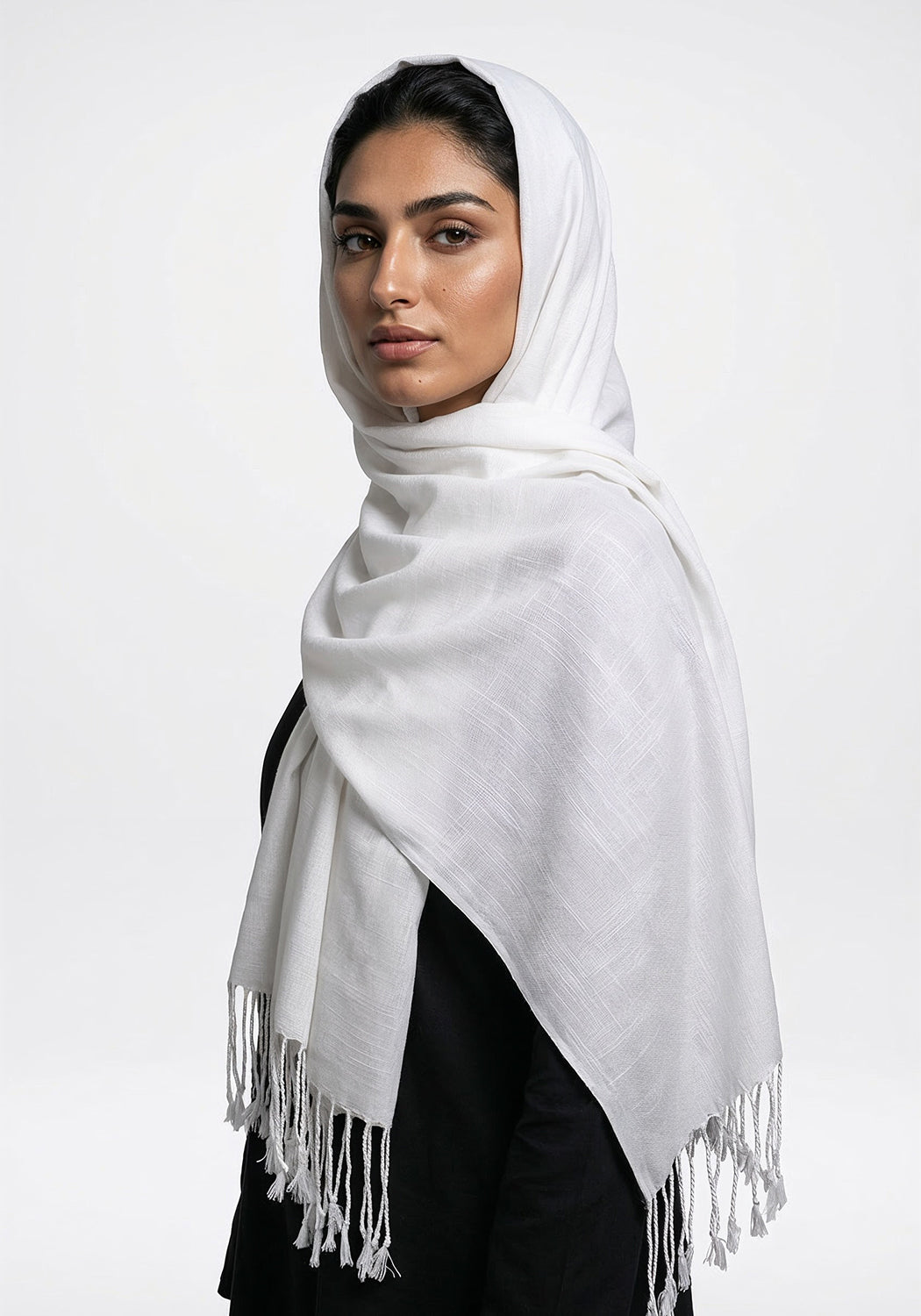 Arezoo Turkish Lawn Hijab - White